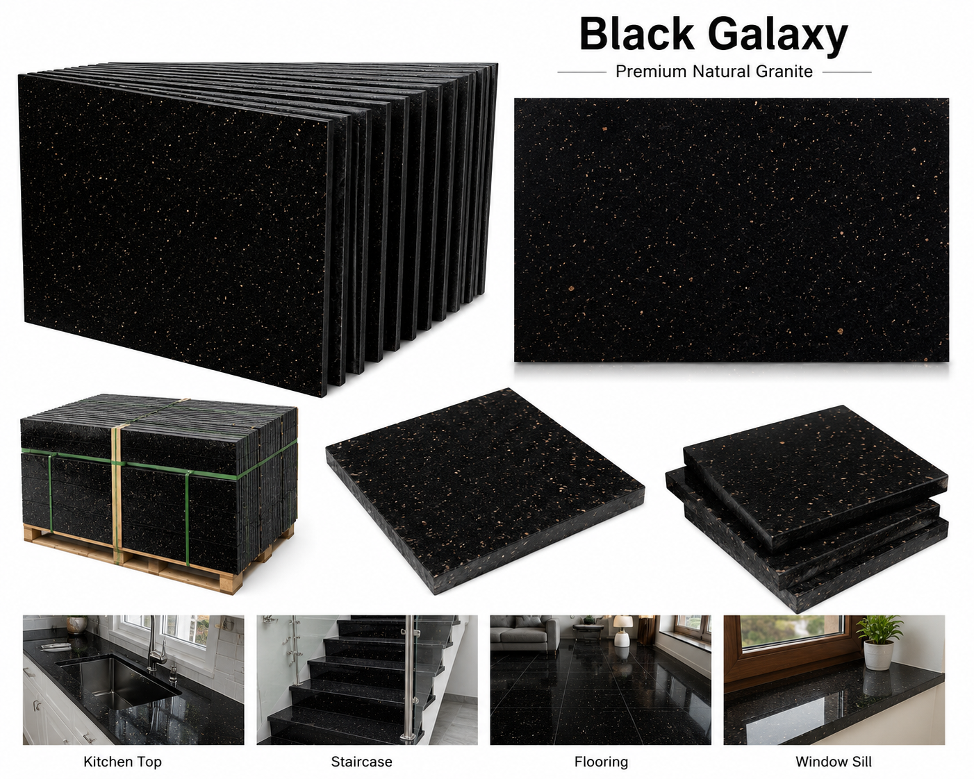 Black Galaxy Granite