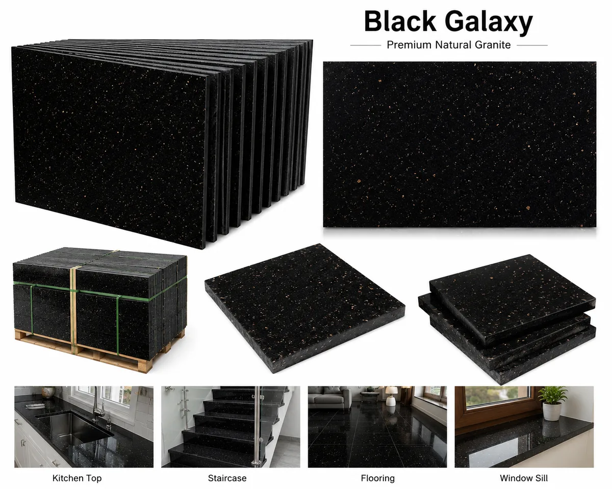 Black Galaxy Granite